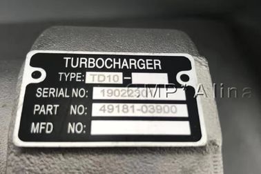 China TD10 49181-03900 turbocompresor del CMP del funcionamiento de 4918103900 de Turbo piezas del motor proveedor