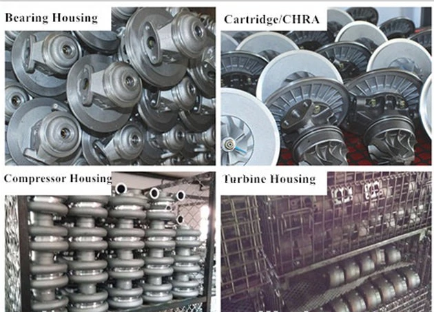 El motor diesel parte los turbocompresores DH220-5 DH225-7 DB58 HX35 3539678 3539679